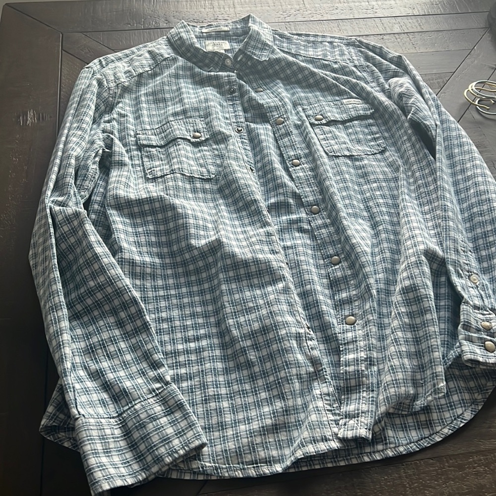 Lucky Men's Long Sleeve Button Down- M
